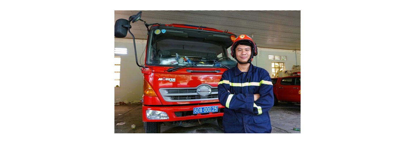 Captain Thai Ngo Hieu, one of the honored faces of the Kindness of Vietnam program