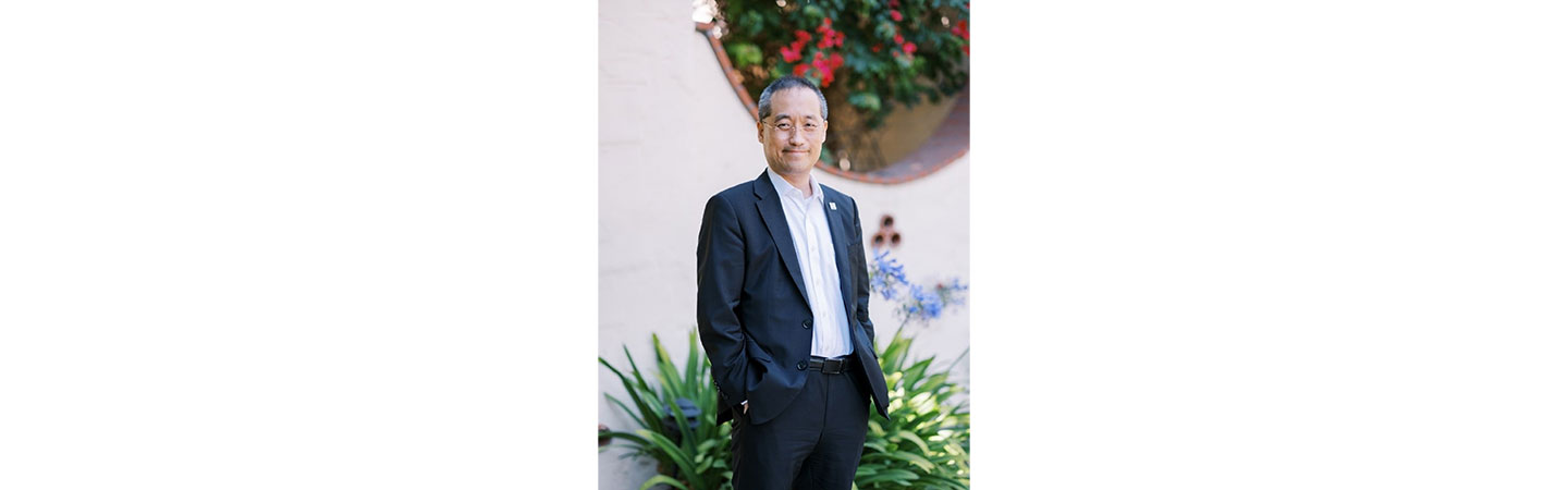 Dr. Sokwoo Rhee, SVP of Innovation at LG Electronics, Head of LG NOVA posing for a photo