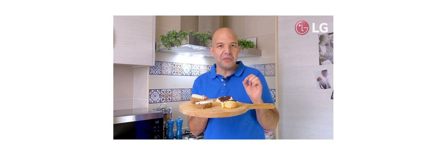 Chef Marques explains how he prepared simple-to-make dishes with LG NeoChef 