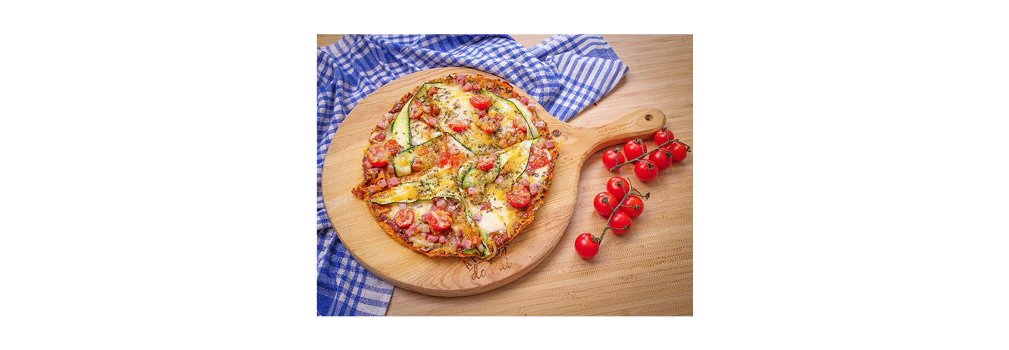 A mouthwatering pizza recently prepared at home with the help of LG NeoChef