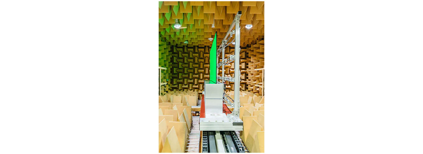LG SIGNATURE OLED R TV in construction, as featured in the LG SIGNATURE X Monocle brand book