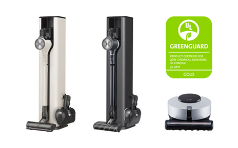 LG’s CordZero™ vacuum lineup products, including the LG CordZeroThinQ A9 Kompressor and CordZero A9 stick vacuums, CordZero R9 robot vacuum and the All-in-One Tower™, are first in the vacuum cleaner category to earn UL’s certification
