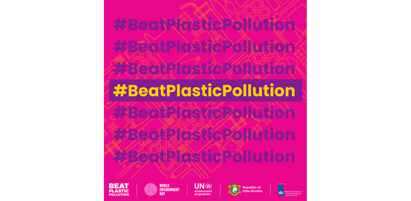 A promotional image made to celebrate 50th anniversary of World Environment Day
