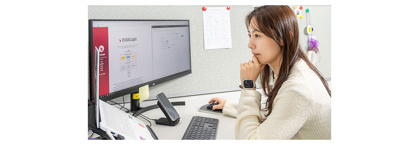 Kim So-im, professional at LG’s Open Source Task