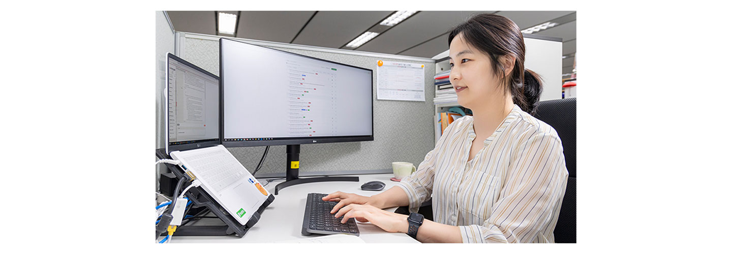 Min Kyung-sun, professional at LG’s Open Source Task