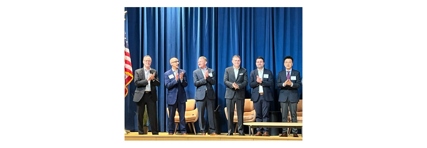 Chris Ahn, president of LG Air Solutions USA, was joined by executives from other leading HVAC manufacturers at the California “Clean and Healthy Homes for All” building electrification summit