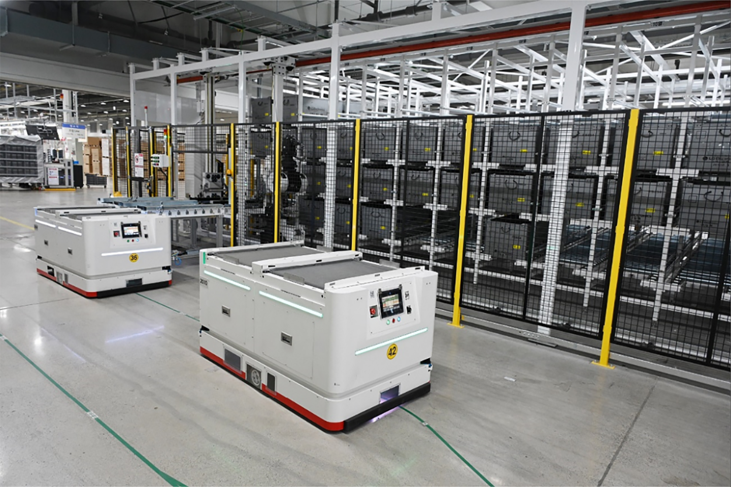 A picture of LG smart factory