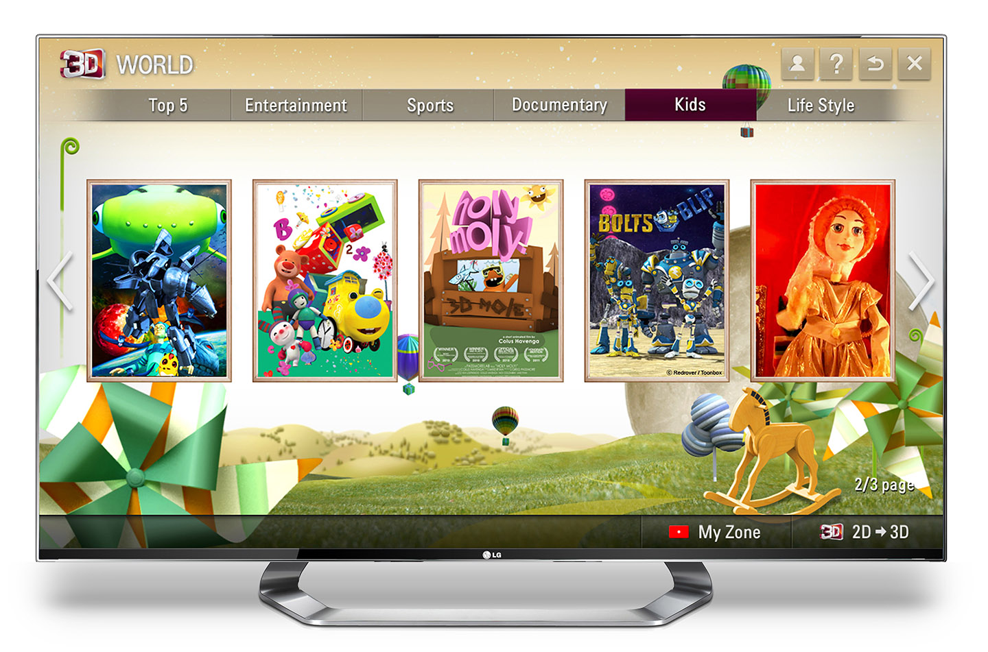 NEXT GENERATION PREMIUM 3D CONTENT SERVICE