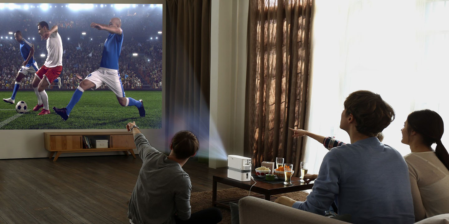 LG PROBEAM LASER PROJECTOR (MODEL HF80J)