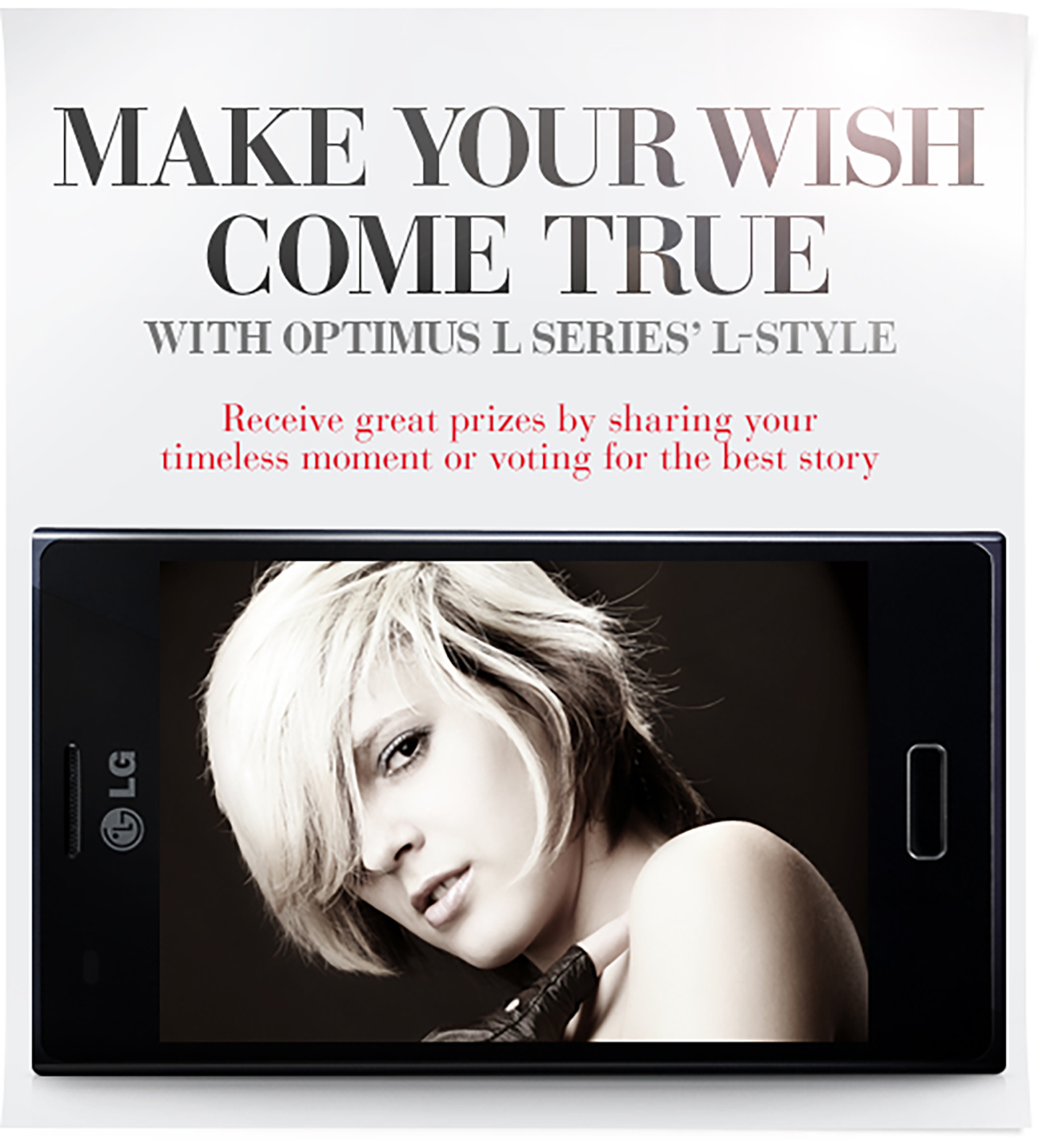 FACEBOOK EVENT OF THE OPTIMUS L SERIES