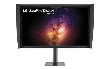 LG UltraFine Display OLED Pro monitor – front view