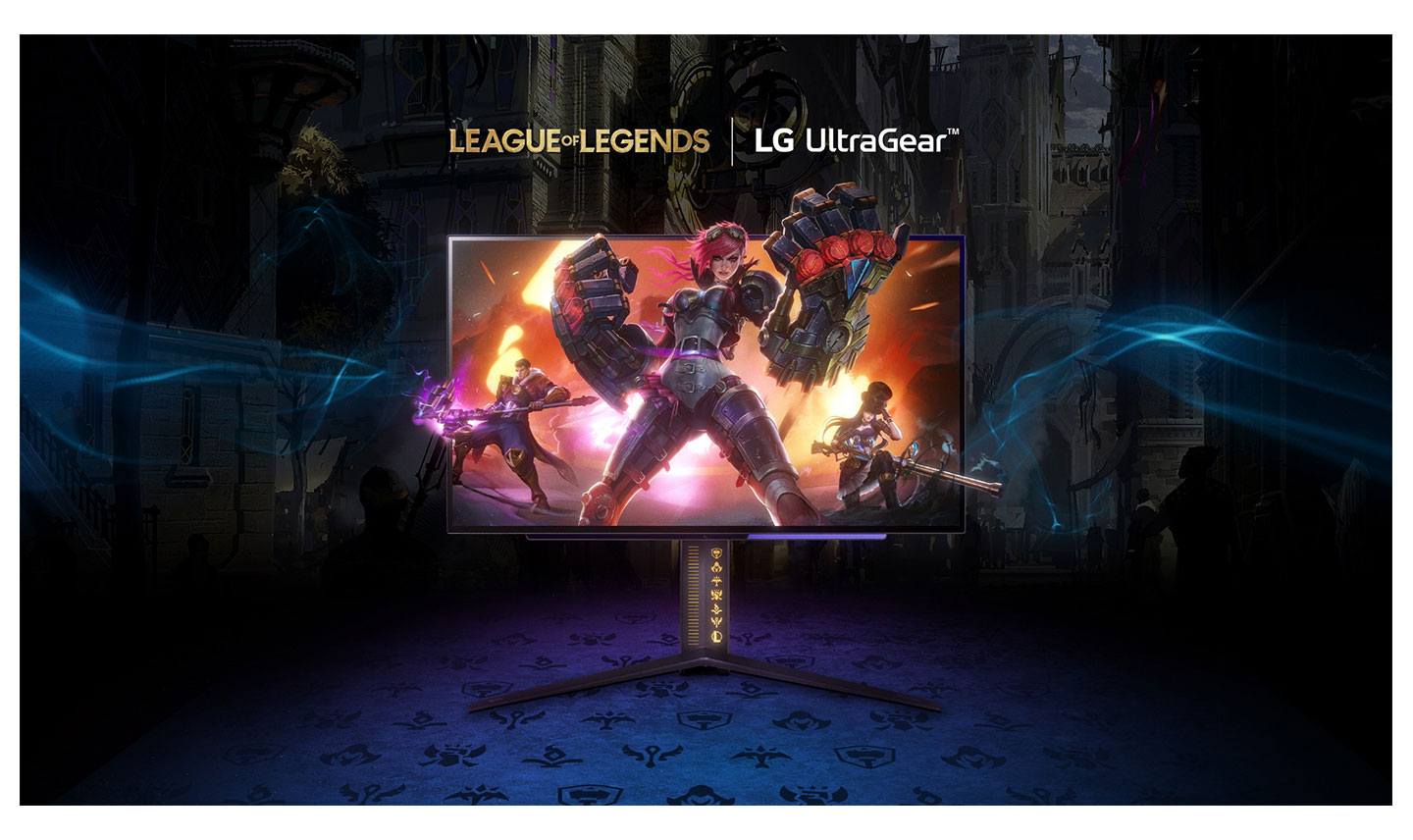 Limited-edition League of Legends UltraGear OLED gaming monitor