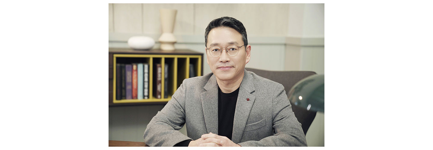 A photo of new LG CEO William Cho