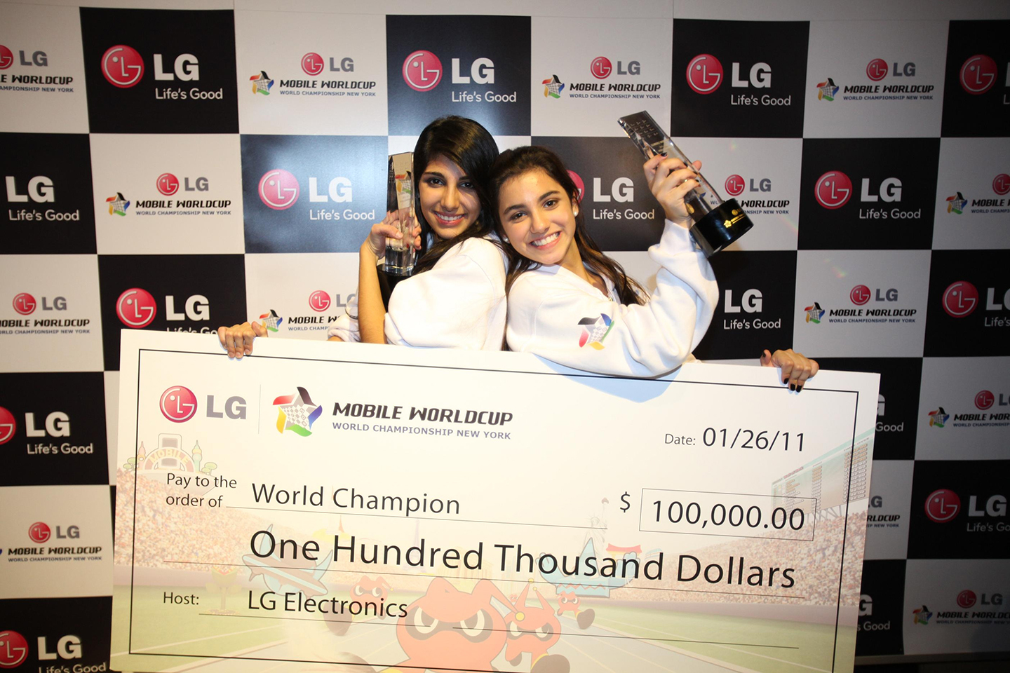GLOBAL TEXTING CHAMPIONS CROWNED AT LG MOBILE WORLDCUP CHAMPIONSHIP 2010-2011