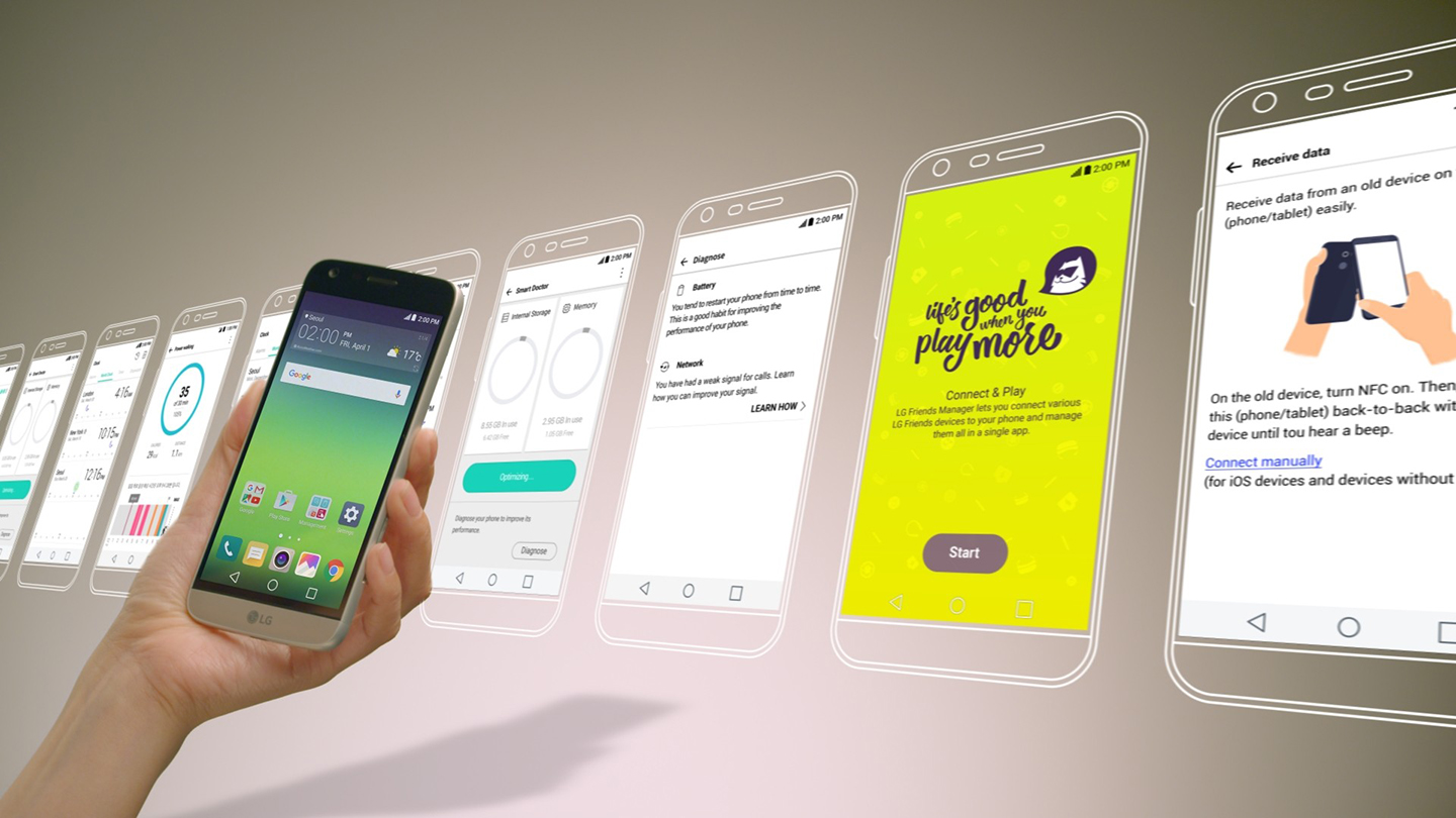 INTRODUCING A MORE PLAYFUL AND INNOVATIVE LG UX 5.0