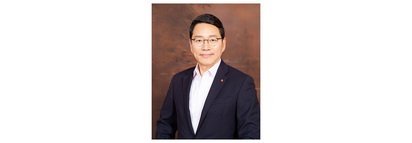 William Cho, LG's new Chief Executive Officer 