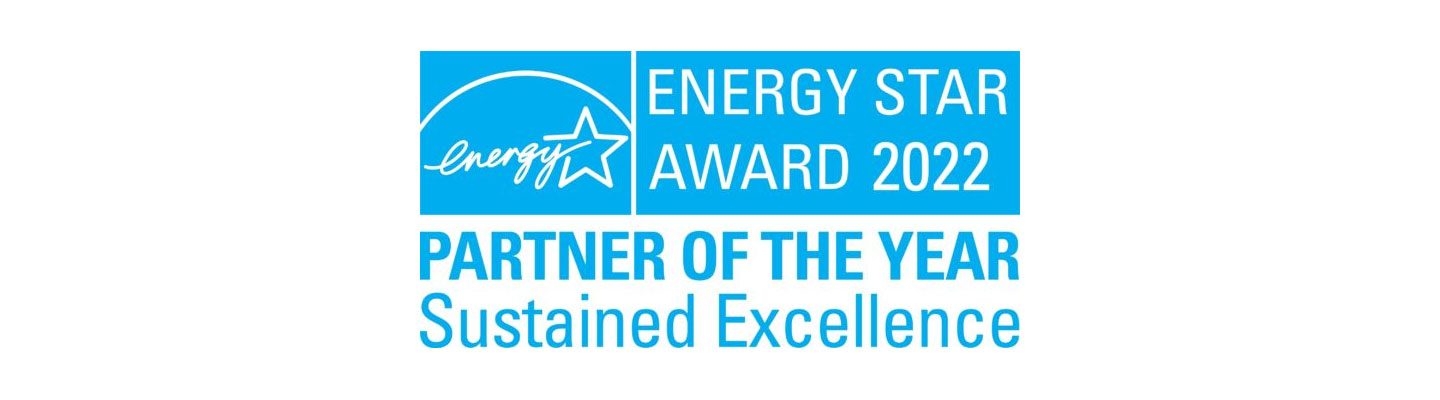 The logo of the Energy Star Award 2022 given to Partner of the Year in its ‘Sustained Excellence’ category.