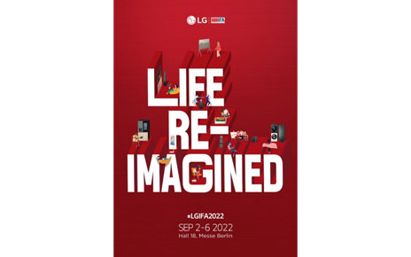 The promotional image of LG for IFA 2022