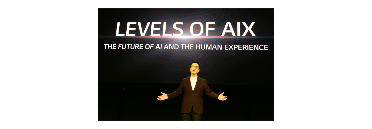 Dr. I.P. Park talks about the future of artificial intelligence (AI) development at CES 2020 under the topic, “Levels of AI Experience: the future of AI and the Human Experience”