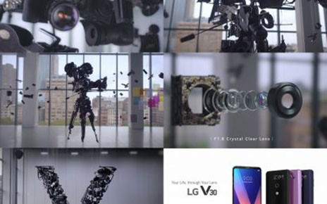 LG V30 AS KINETIC ART: REAL OR CGI?