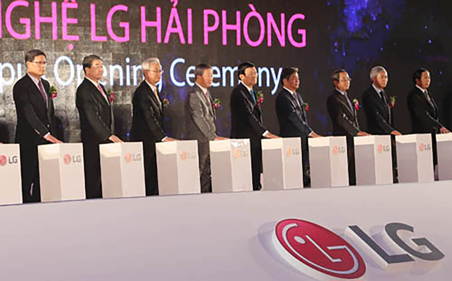 LG’S NEW VIETNAM PRODUCTION PLANT OPENS FOR BUSINESS
