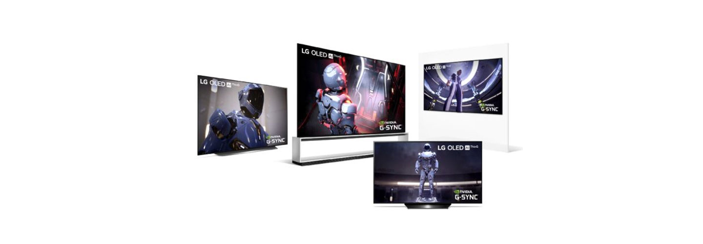 LG’s 2020 OLED TV lineup offering NVDIA G-Sync compatibility