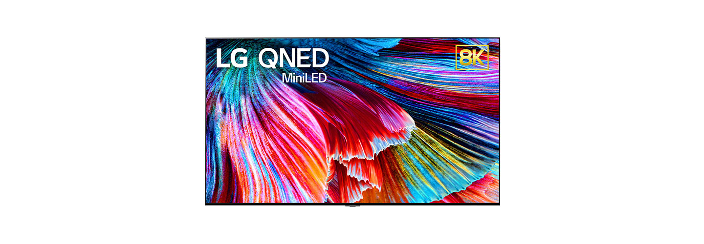LG 8K QNED TV with Mini LED backlight delivers a range of colors on its screen with incredible accuracy and much deeper blacks