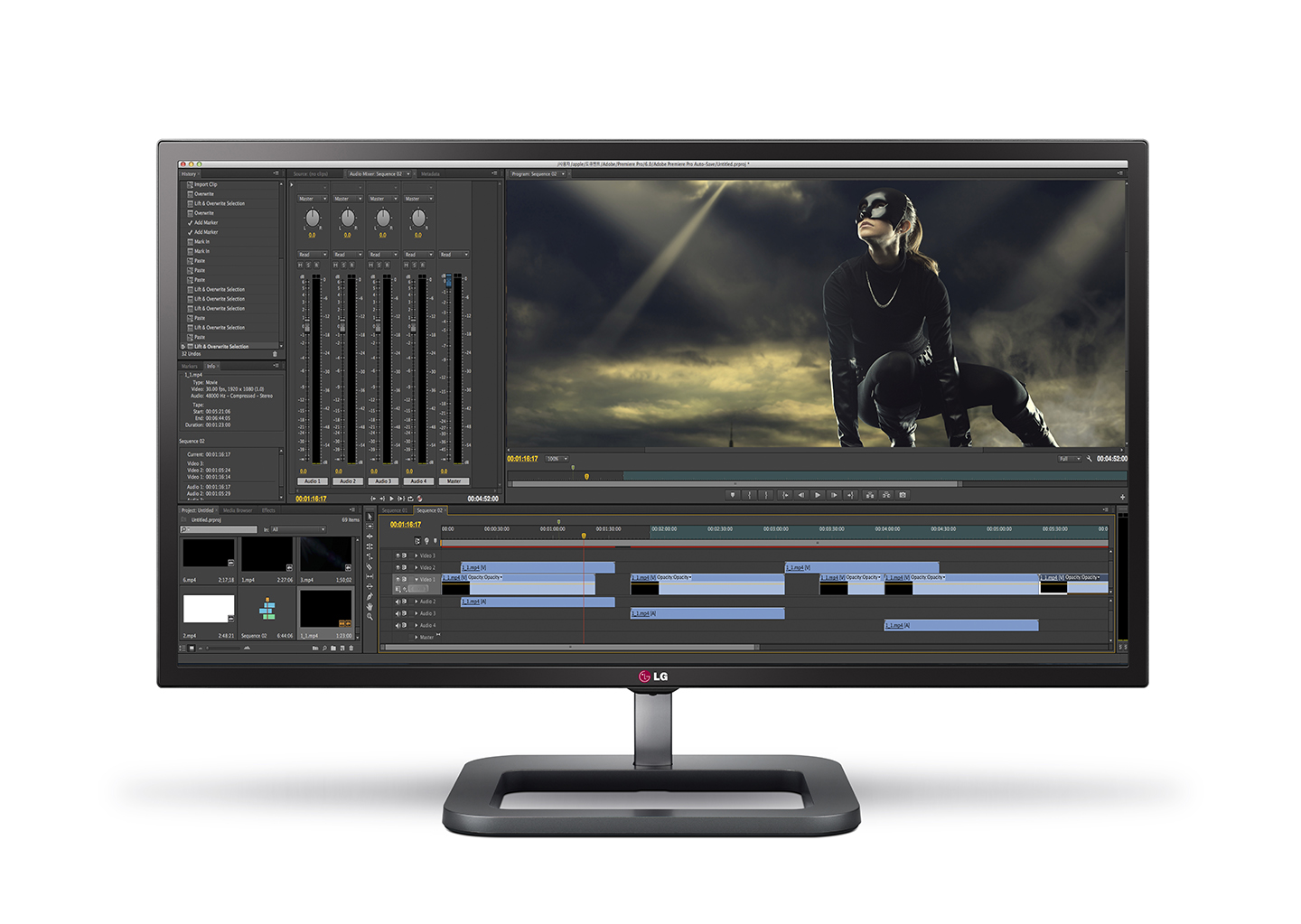 INTRODUCING LG’S DIGITAL CINEMA 4K MONITOR, THE ULTIMATE DISPLAY SOLUTION