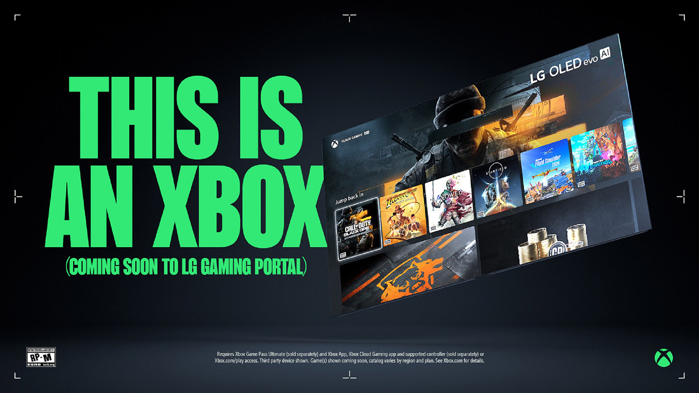 LG and Xbox Partner to Expand Cloud Gaming Experience on LG Smart TVs