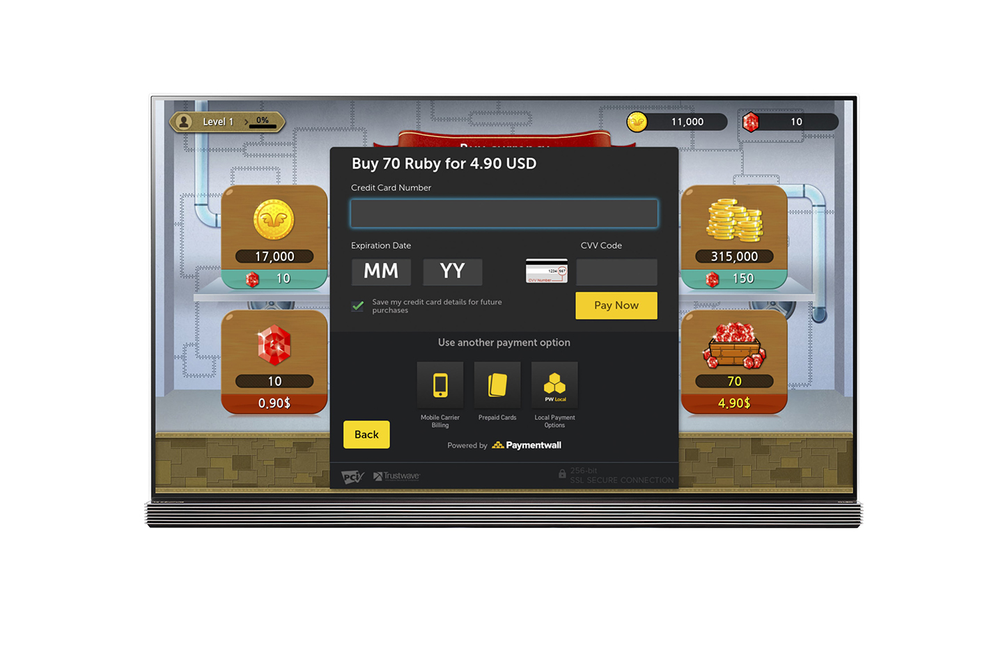 LG BRINGS STREAMLINED PAYMENT OPTION TO SMART TVS
