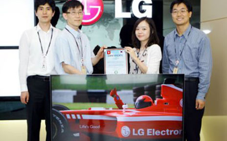 LG CINEMA 3D TV RECOGNIZED IN EUROPE AS CLIMATE-FRIENDLY TV