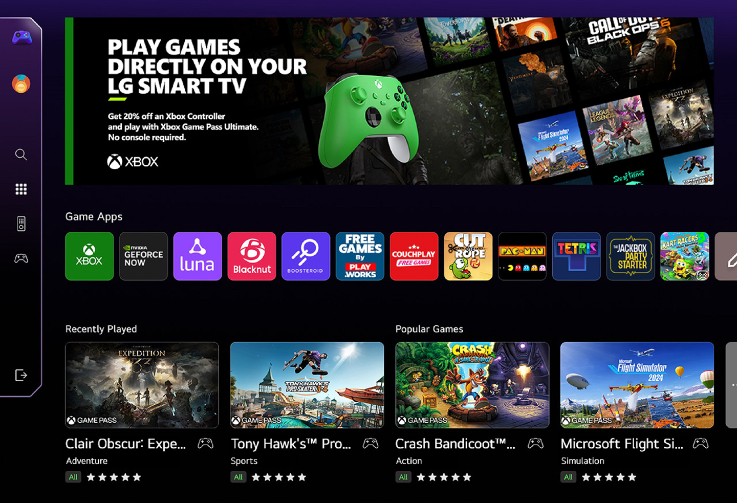 LG Enhances Gaming Ecosystem With Gaming Portal Power Up, Cloud Gaming Innovation
