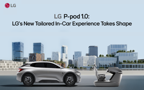 LG P-pod 1.0: LG’s New Tailored In-Car Experience Takes Shape