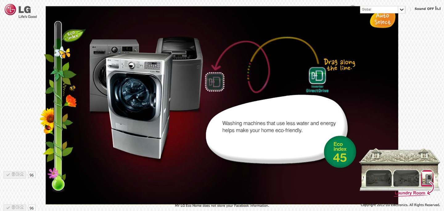 LG’S “MY ECO HOME” OFFERS INDUSTRY-FIRST PERSONALIZED ECO-FRIENDLY VIRTUAL DREAM HOUSE