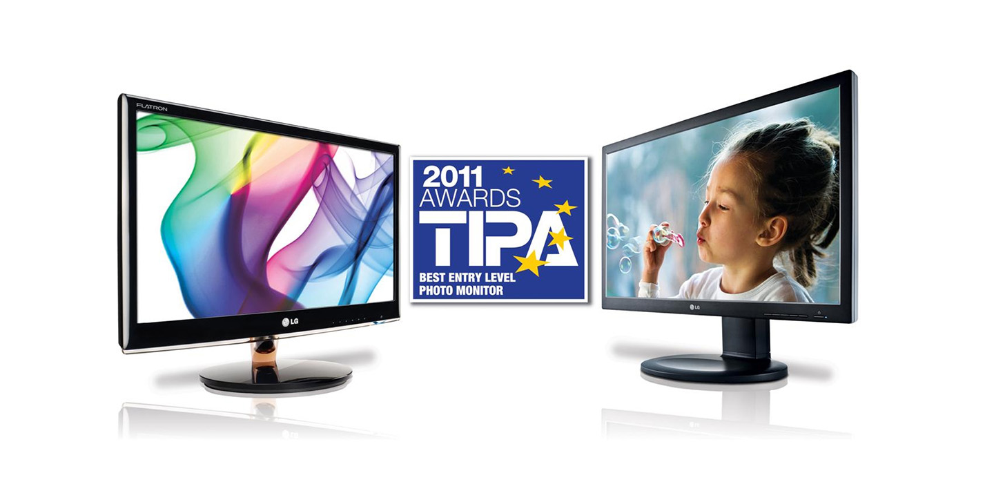 LG SUPER LED IPS MONITORS TAKE TOP TIPA AWARDS