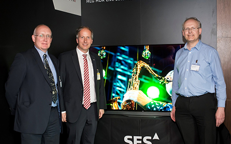 LG TO DEMO HIGH HDR CAPABILITIES OF OLED TV AT SES ASTRA INDUSTRY DAY