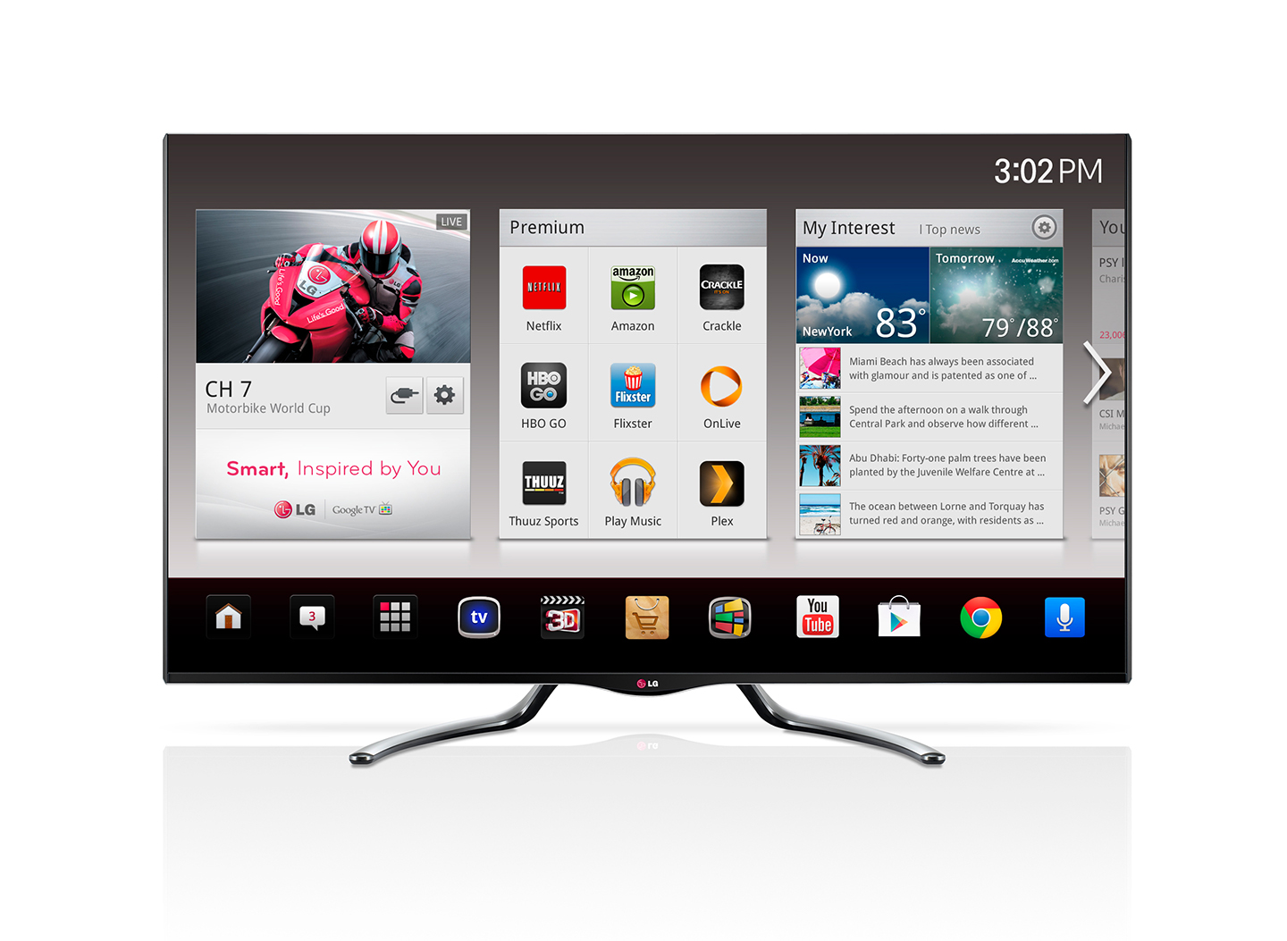 LG TO UPDATE GOOGLE TV WITH LATEST ANDROID 4.2.2 JELLY BEAN OS