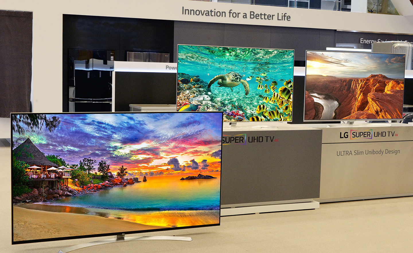 NEW LG SUPER UHD TV LINEUP SURE TO IMPRESS 2016 CES ATTENDEES