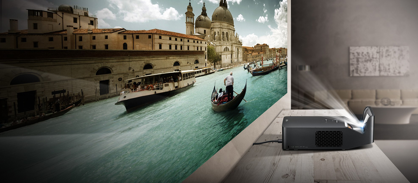 NEW PROJECTOR FROM LG CREATES THEATER-LIKE EXPERIENCE IN EVEN THE SMALLEST ROOMS