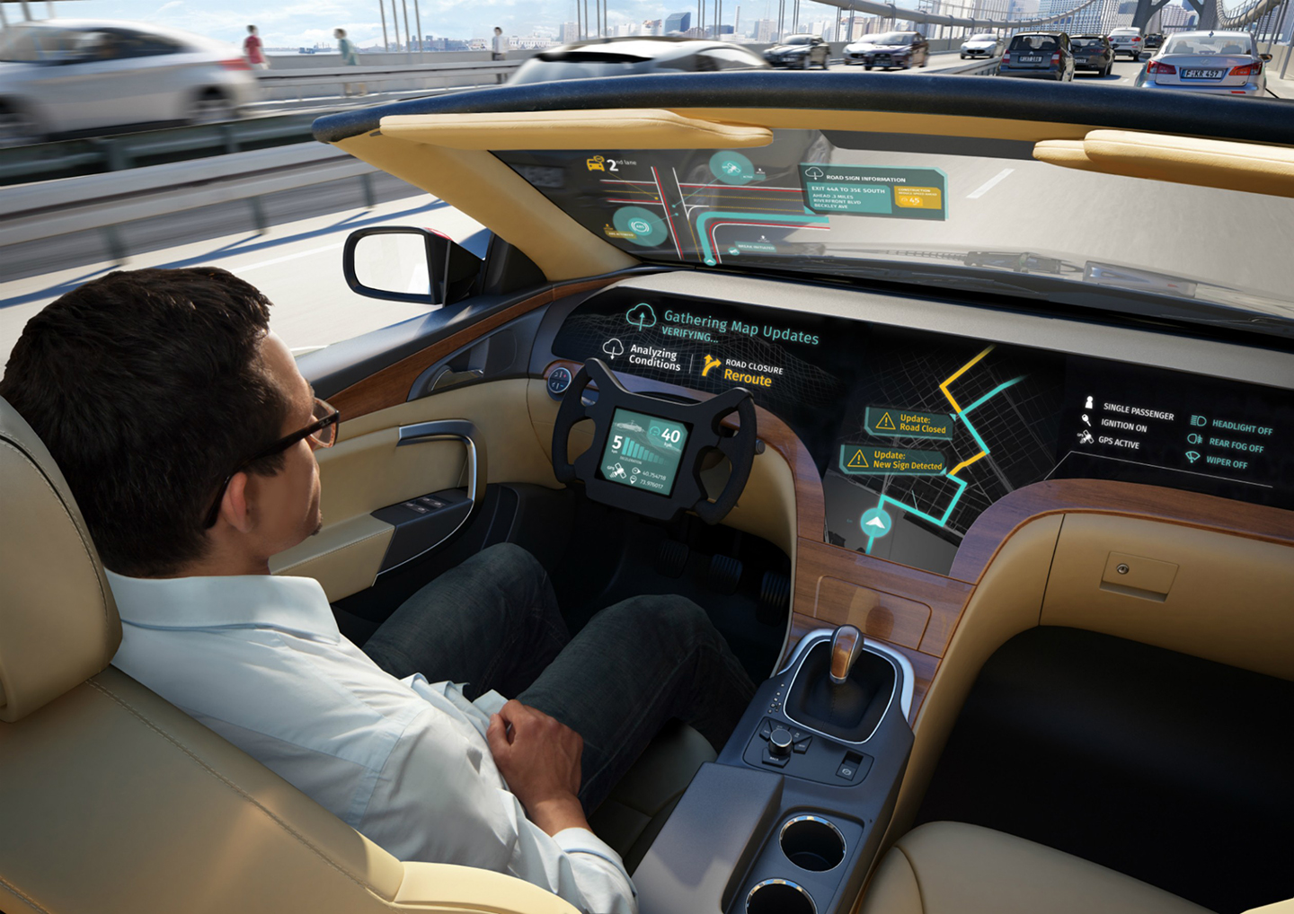 LG ELECTRONICS AND HERE TECHNOLOGIES PARTNER ON AUTONOMOUS CARS