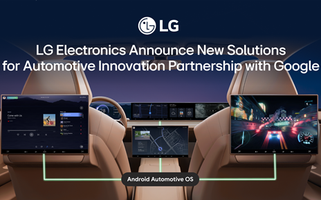 LG Electronics Announces New Solutions for Automotive Innovation Partnership With Google