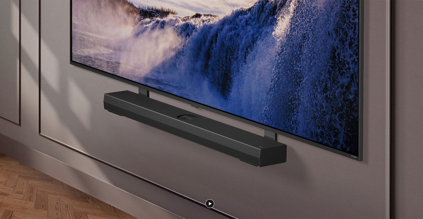 LG 2024 soundbar controls and connections