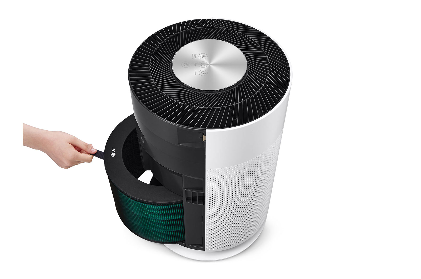 LG 360° purification with 3 step filtration, PM 1.0 Sensor & Wi-Fi enabled, AS60GHWG0