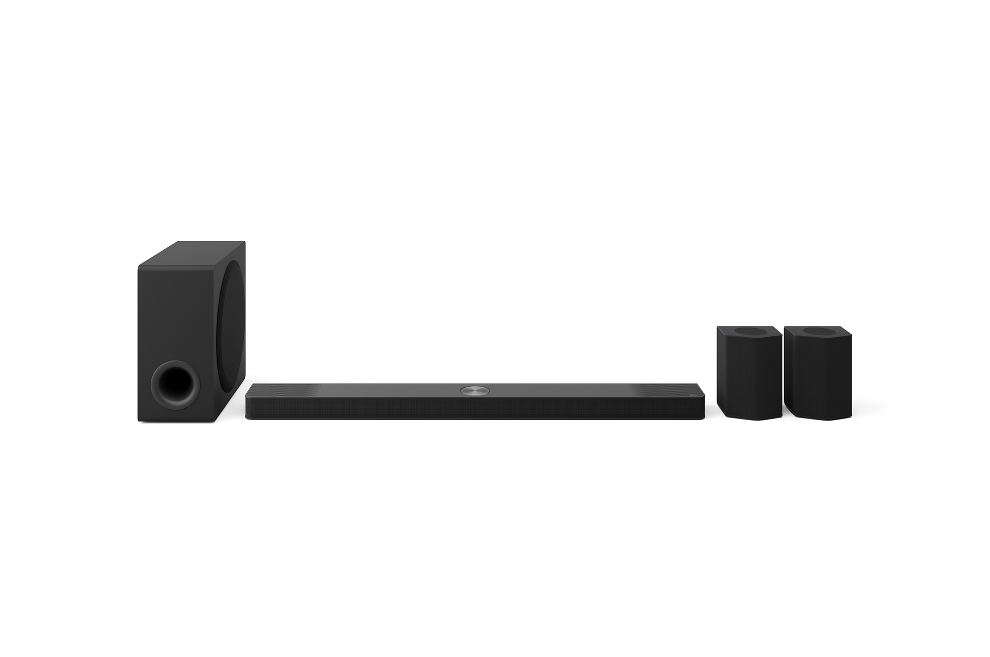 Front view of LG Home Theater Soundbar S95TR with 9.1.5 channel, Surround Sound and Rear Speakers S95TR