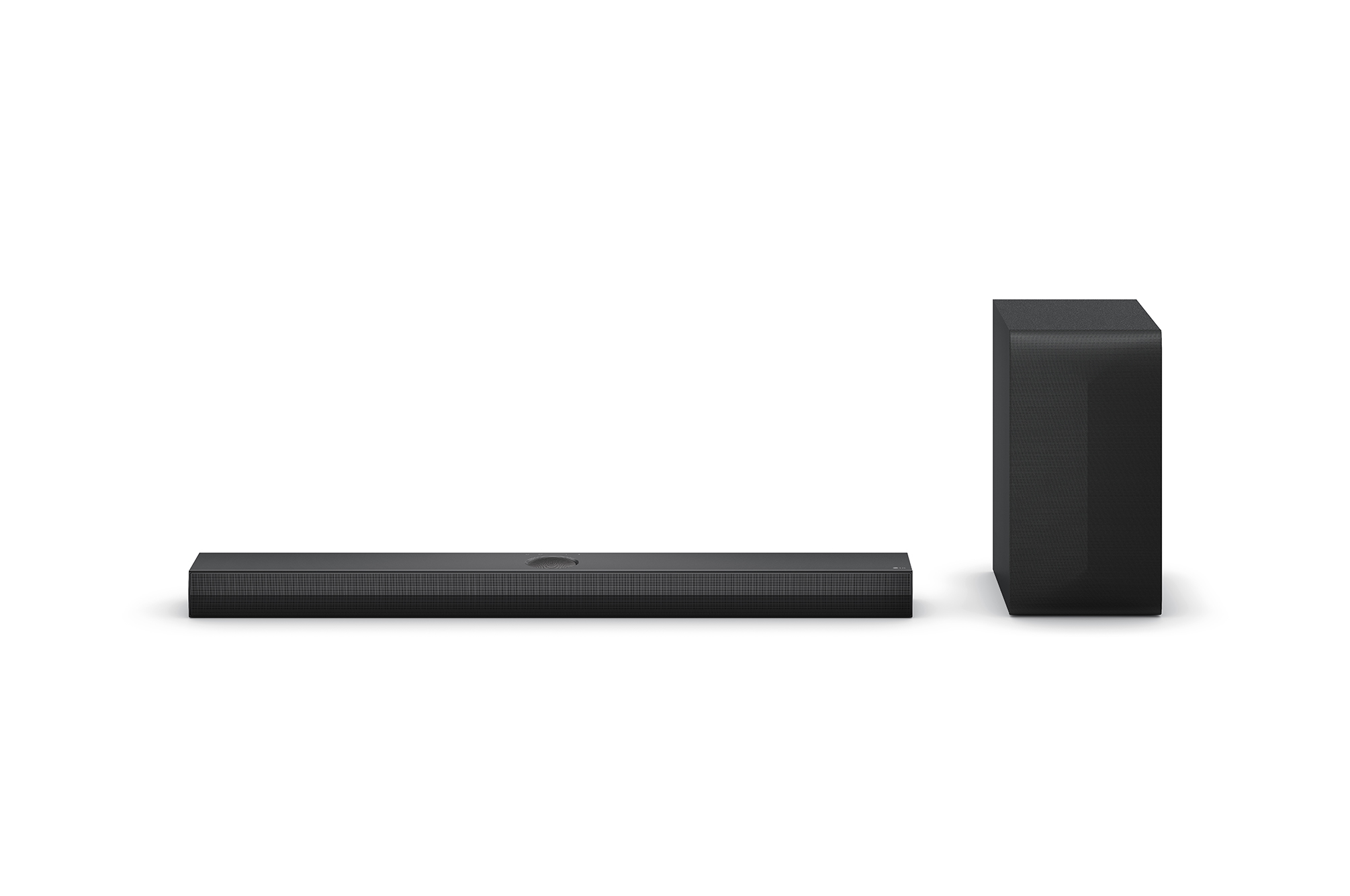 Front view of LG Soundbar for QNED TV with 3.1.1Ch, 400W, Dolby Atmos, Center Up-firing Speaker SQ70TY