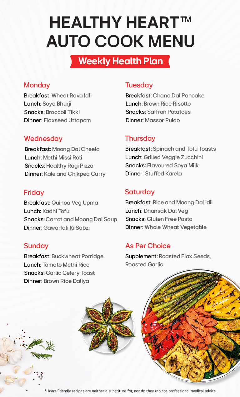 autocook menu