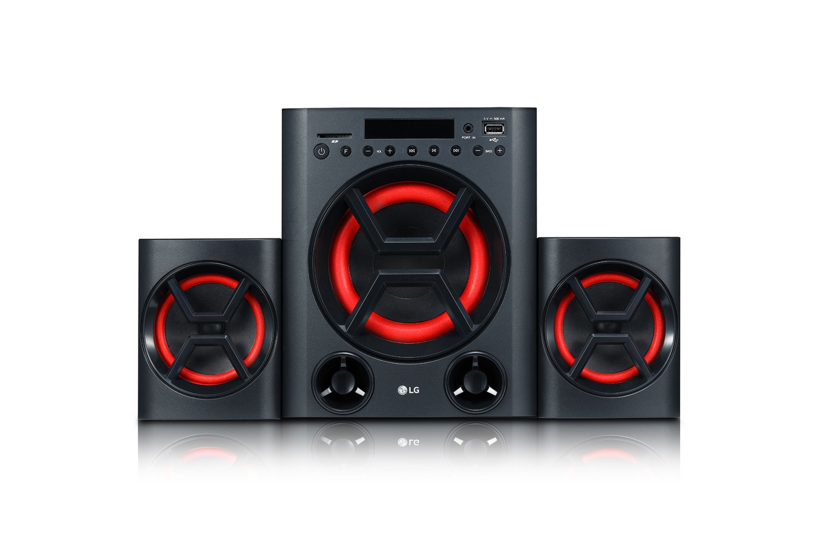 Front view of Hi Fi System LG XBOOM LK72B 40W Loud Speaker LK72B