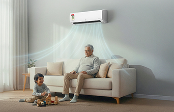 AI 6-in-1 Convertible Cooling for Changing Room Needs