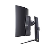 LG 114.3 cm (45) UltraGear™ OLED Curved Gaming Monitor WQHD with 240Hz Refresh Rate 0.03ms (GtG) Response Time, 45GR95QE-B