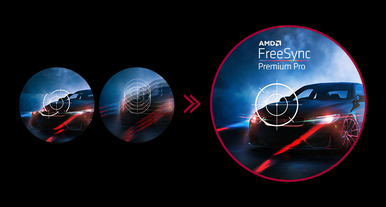 LG 49gr85dc AMD FreeSync™ Premium Pro technology reduces screen tearing and stuttering.